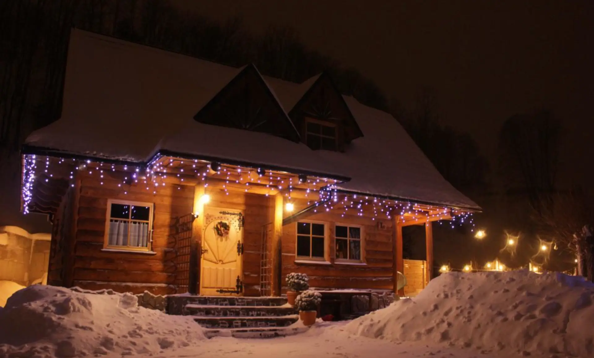 Wejście zimą — Ostoja Pod Tatrami, Zakopane Olcza